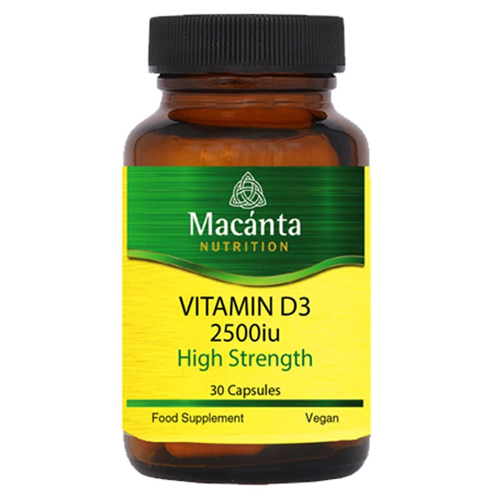 Macanta Vitamin D3 2500iu - 30 Capsules