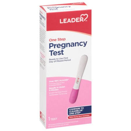 Leader One Step Analog Pregnancy Test, 1 ea