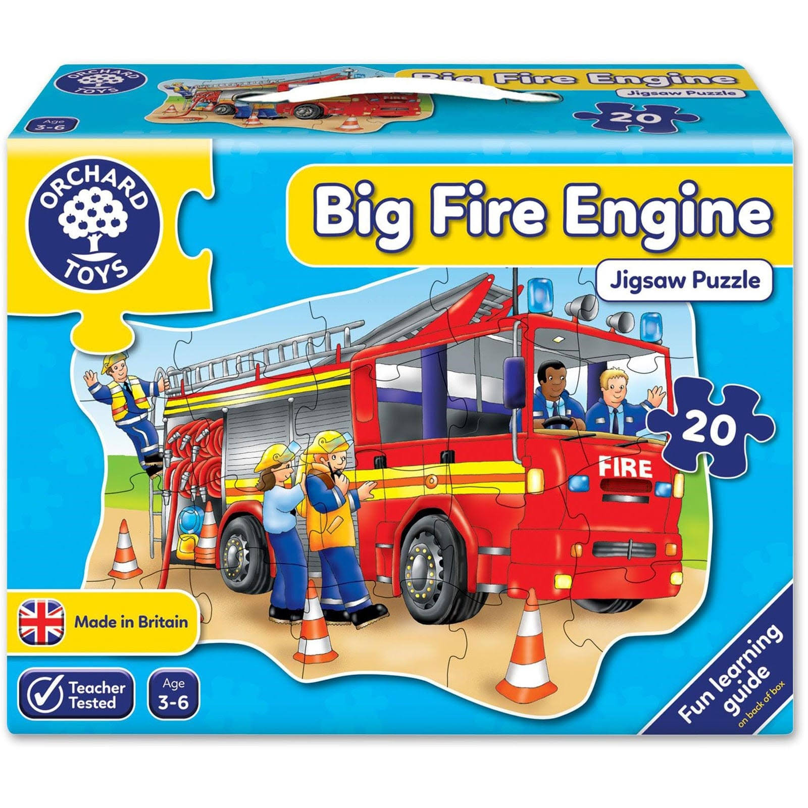 Orchard Toys Big Fire Engine Puzzle
