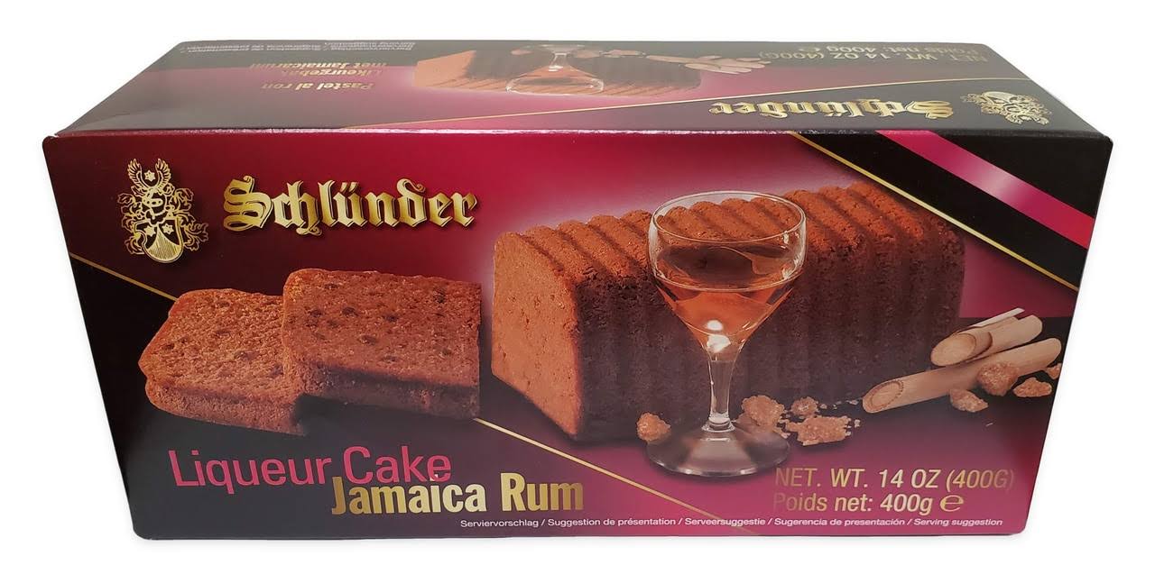 Schlunder Liqueur Cake - Jamaica Rum, 400g