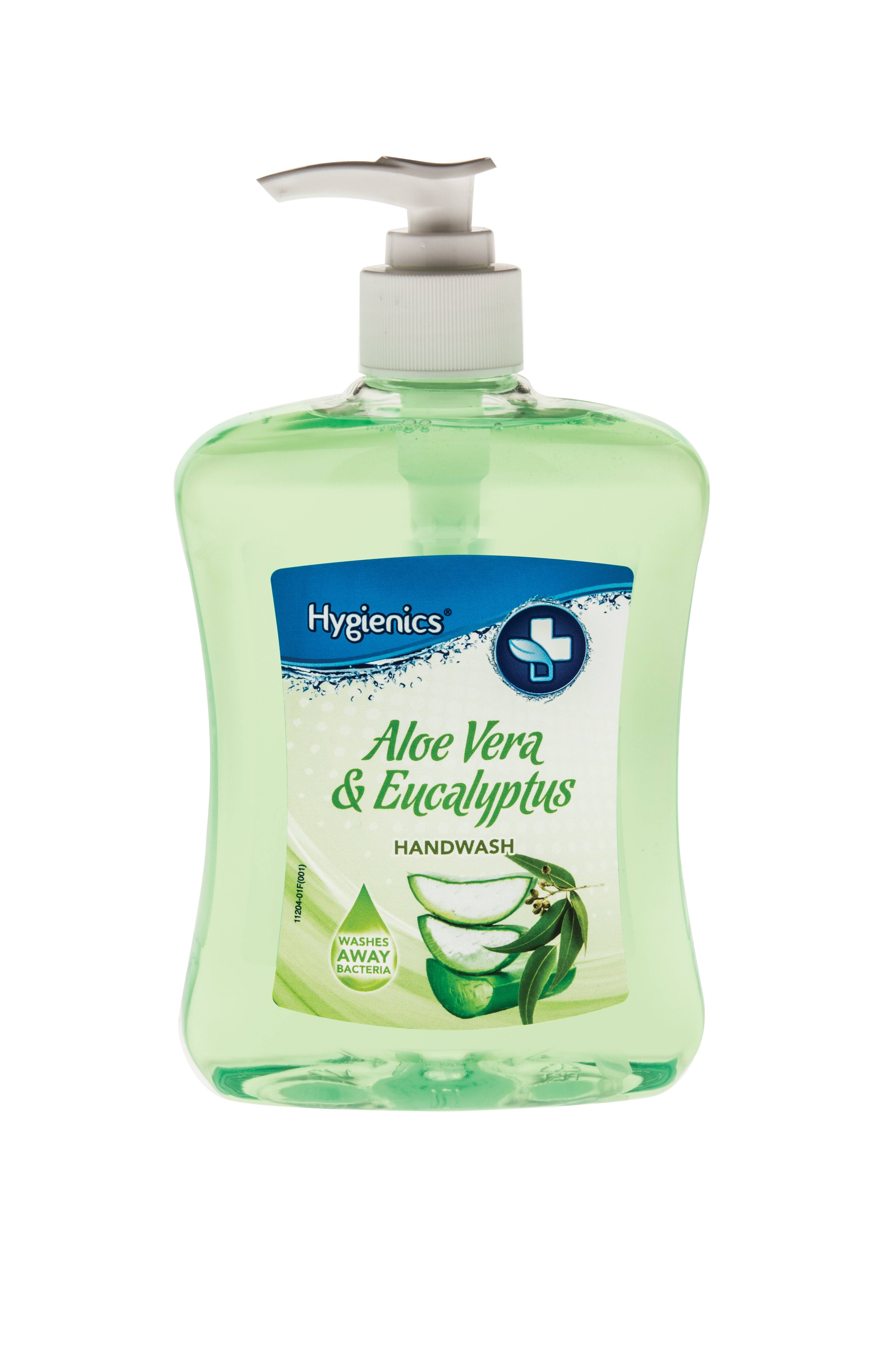 Hygienics Handwash - Aloe Vera & Eucalyptus, 500ml