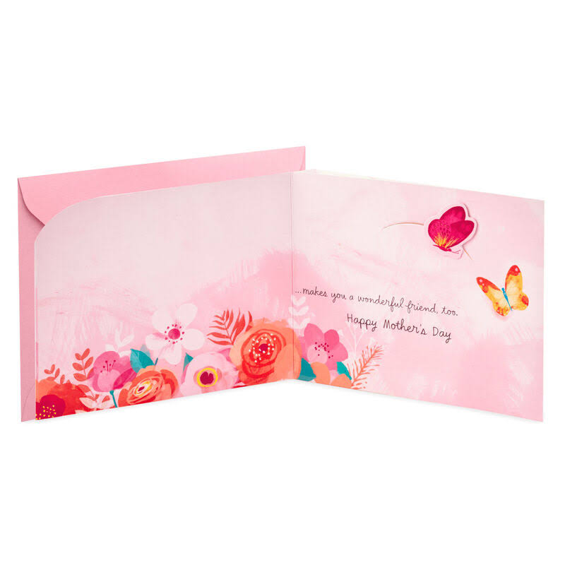 Hallmark You're A Wonderful Person and Friend Mother's Day Card