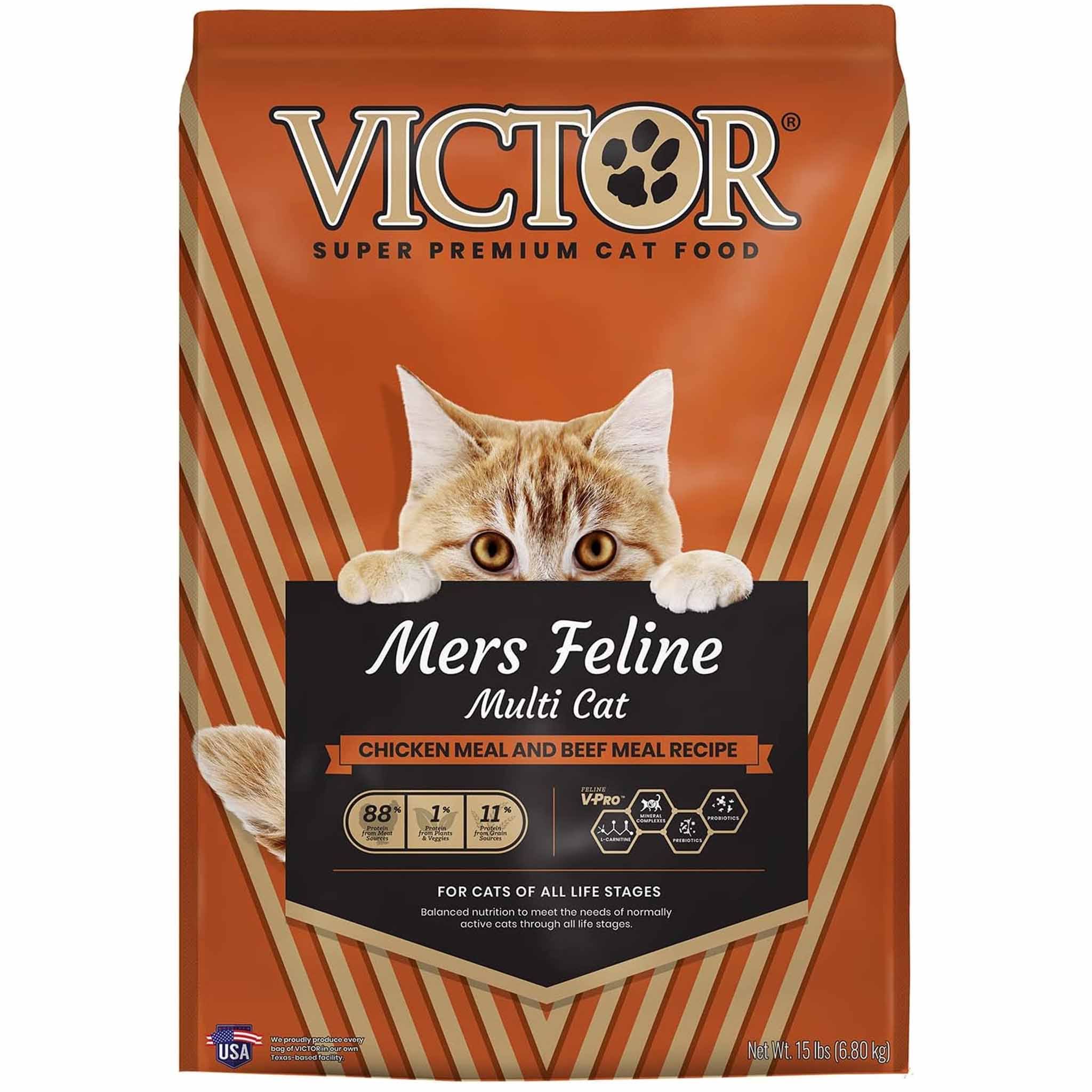 Victor Dog Food Multi-Pro Premium Cat Food - 15lb