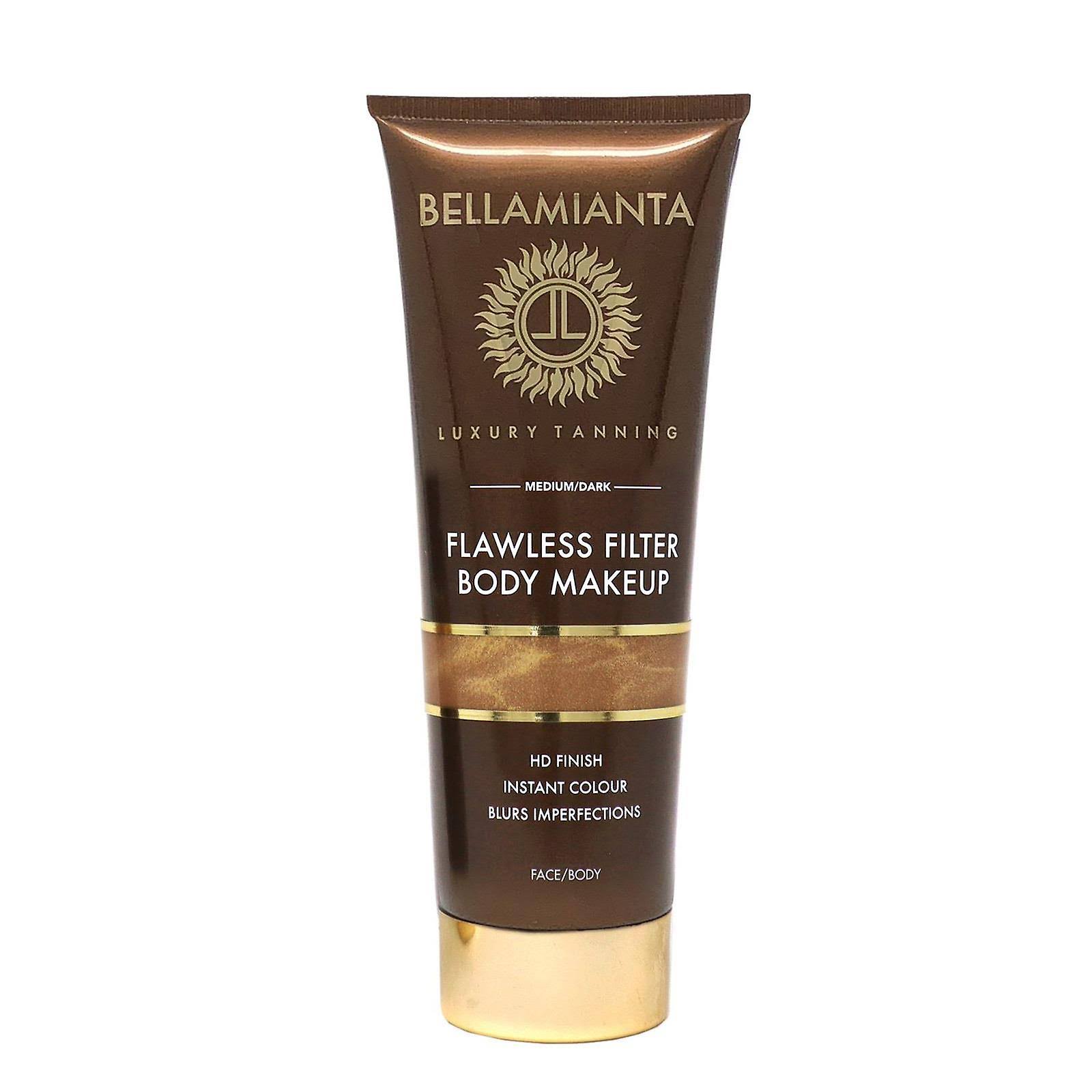 Bellamianta - Flawless Filter Body Makeup - 100ml - Medium/Dark