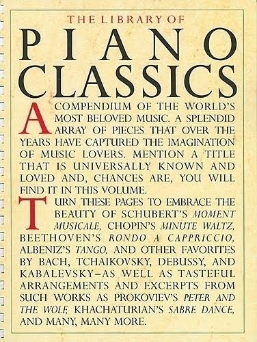 Library of Piano Classics - Sheet Music