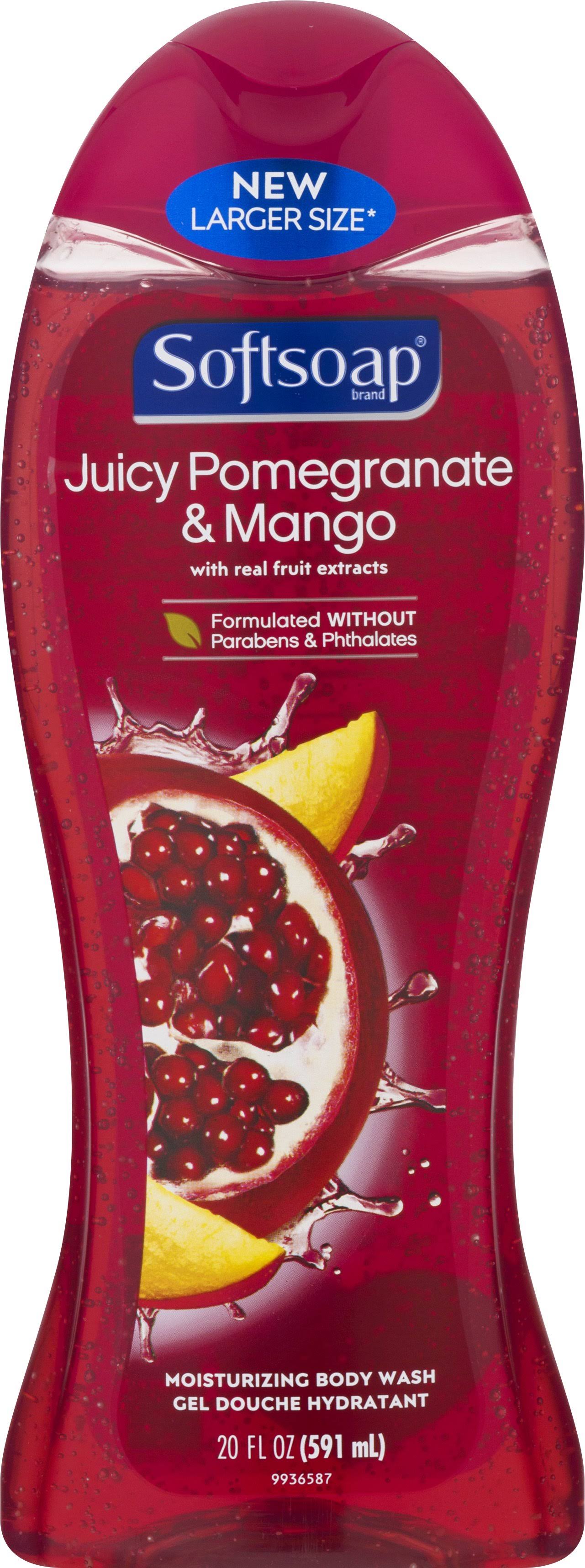 Softsoap Moisturizing Body Wash Pomegranate and Mango