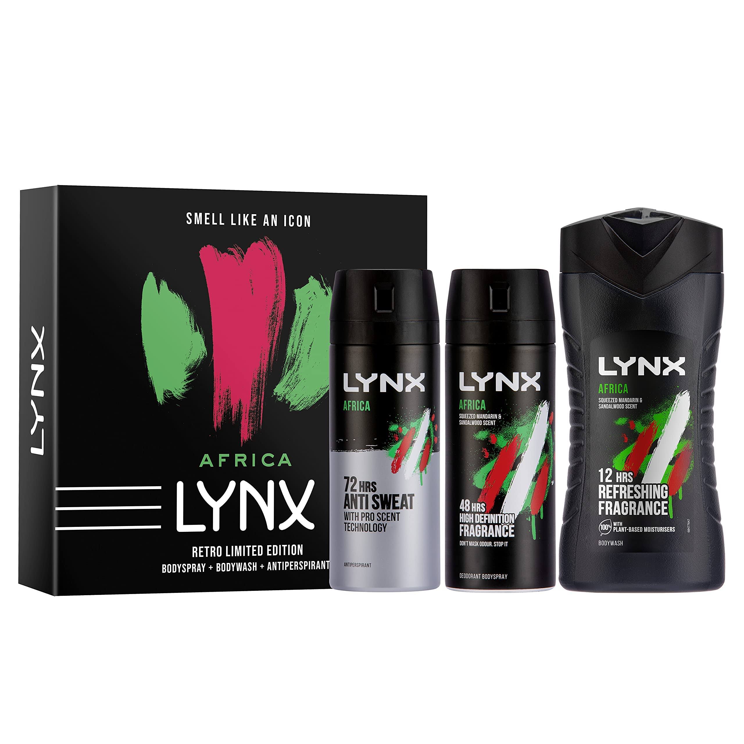 Lynx - Africa Retro Trio Gift Set