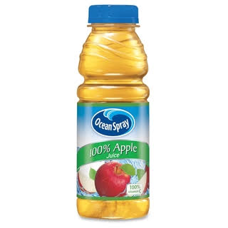 Ocean Spray 100% Apple Juice - 15.2 fl oz