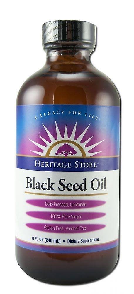 Heritage Store Black Seed Oil - 8oz