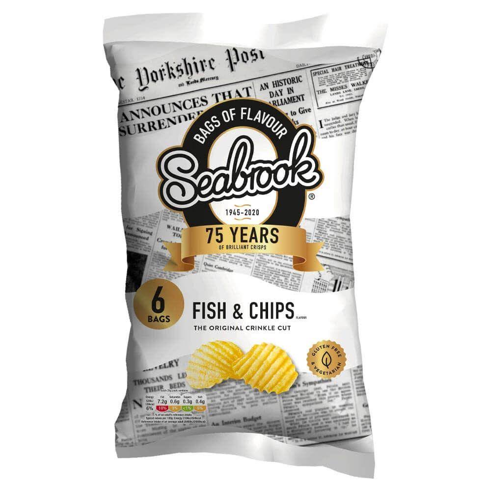 Seabrook Fish & Chips Multipack Crisps