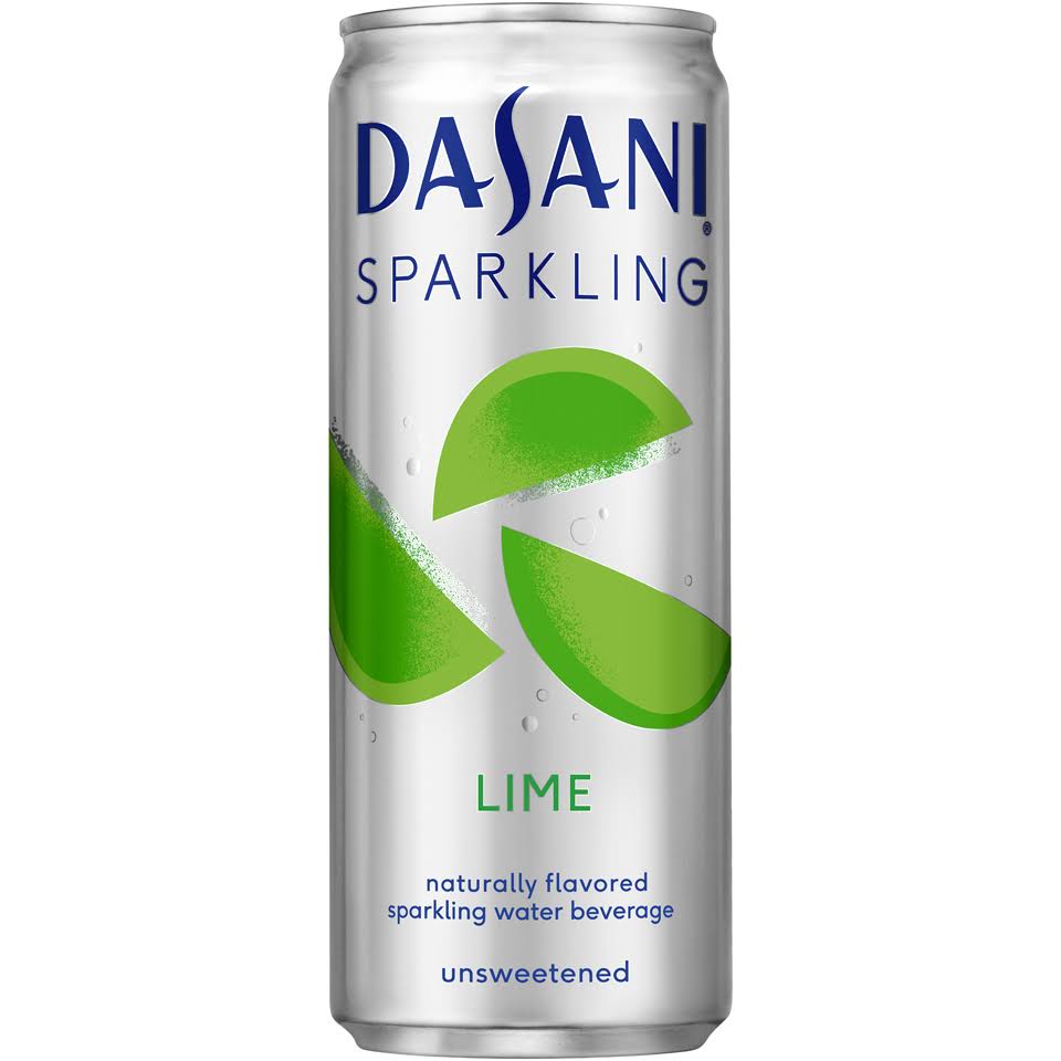 DASANI Sparkling Lime Water Beverage - 12 fl oz