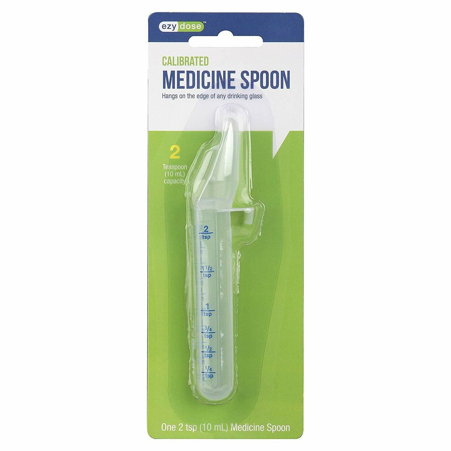 Ezy Dose Medicine Spoon - Calibrated, Assorted Colors, 0.05lb