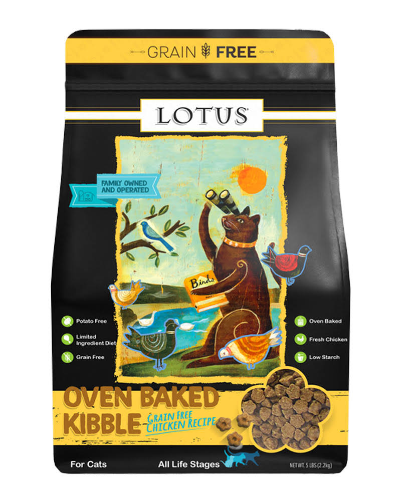 Lotus Grain-Free Chicken Recipe Dry Cat Food - 5 lb