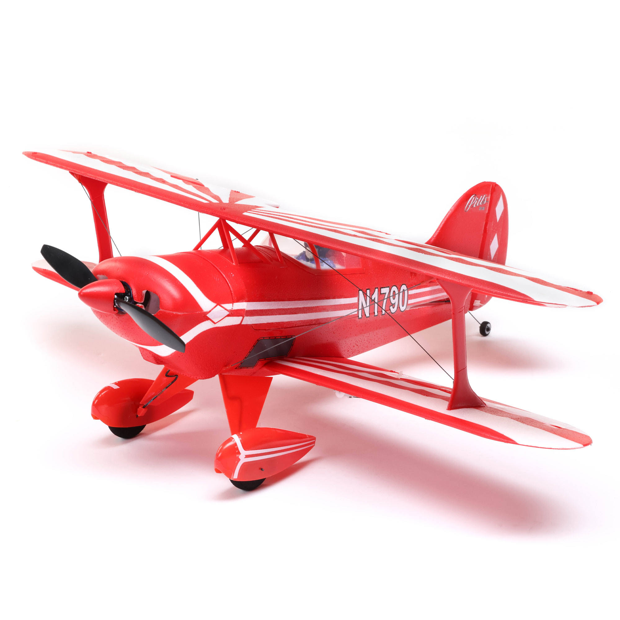 E-flite RC Airplane UMX Pitts S-1S BNF Basic (Transmitter, Battery and Charger Not Included) with AS3X and Safe Select, EFLU15250