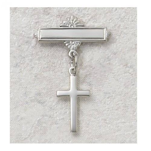 Baby Toddler Boy Christening Baptism Embroidered Cross - White Hat Gold, Silver Red