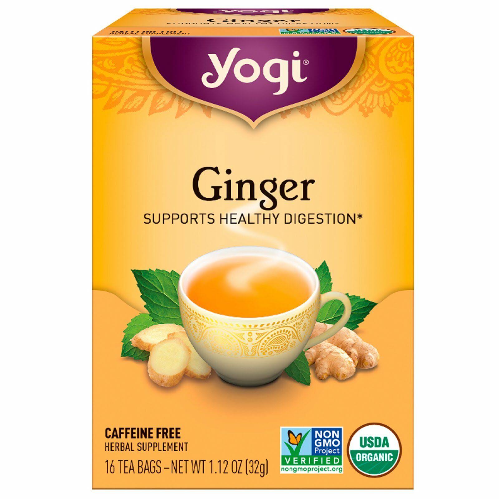 Yogi Ginger Herbal Tea - 16ct