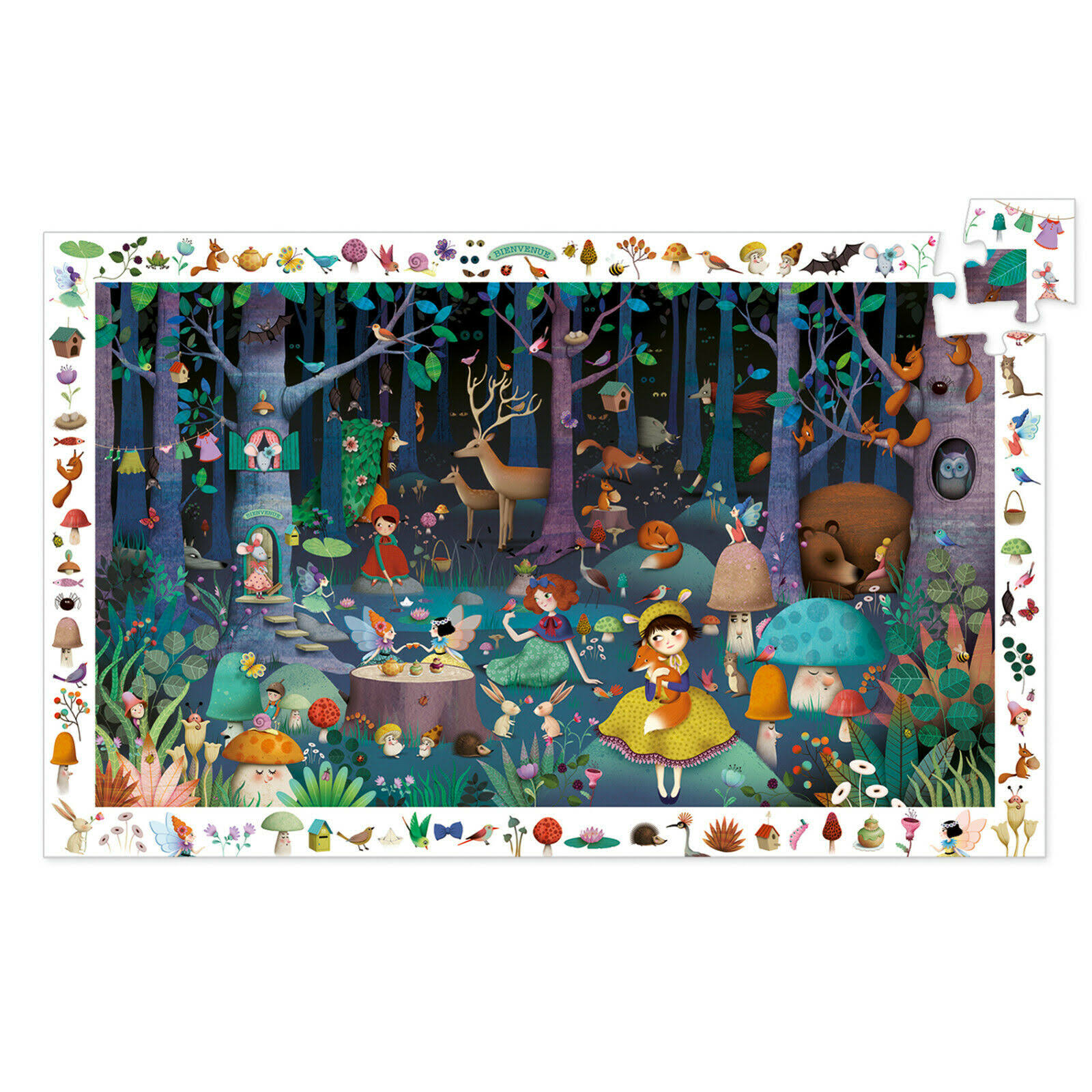 Djeco Enchanted Forest Puzzle - 100 Pieces