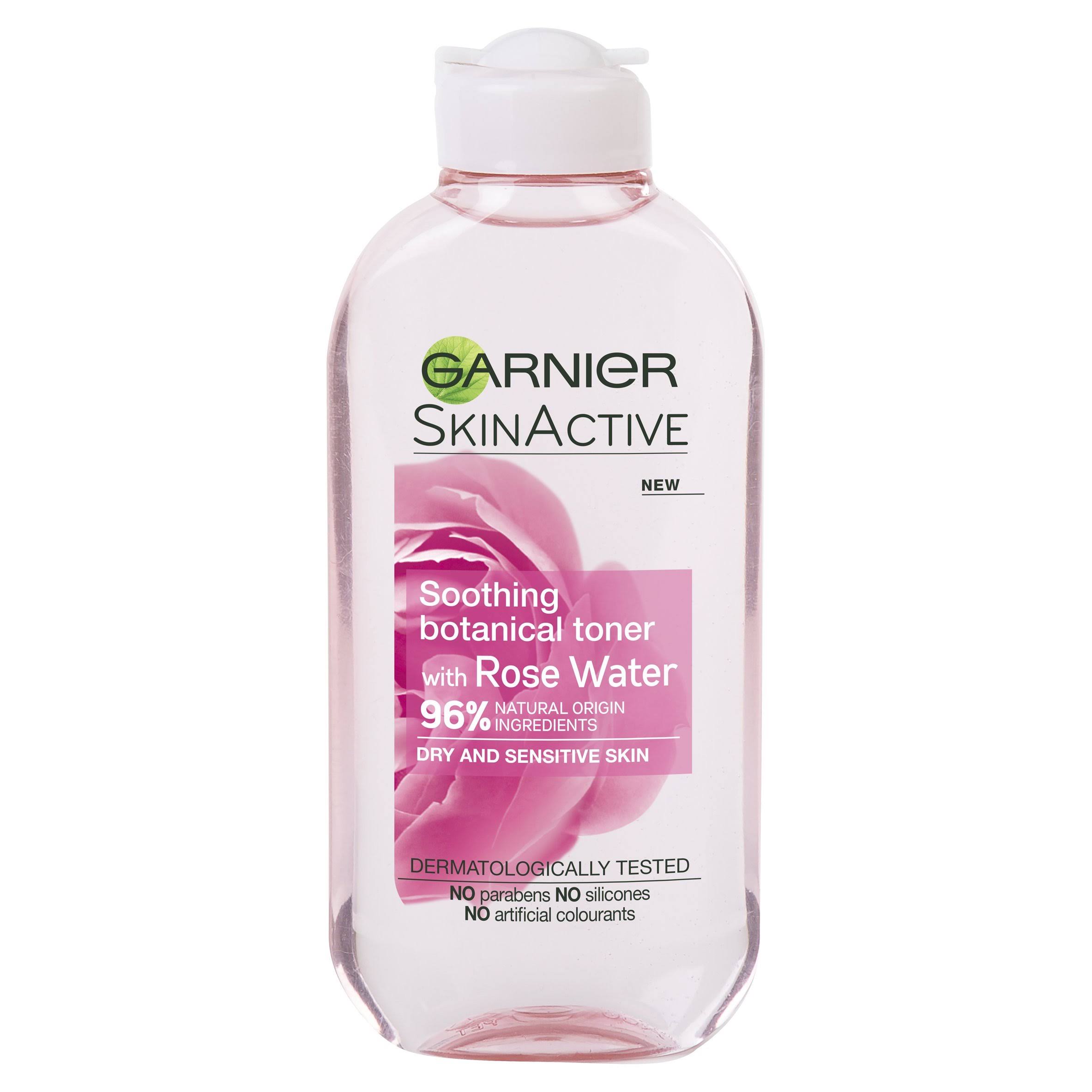 Garnier Soothing Botanical Toner - 200ml, with Rose Water
