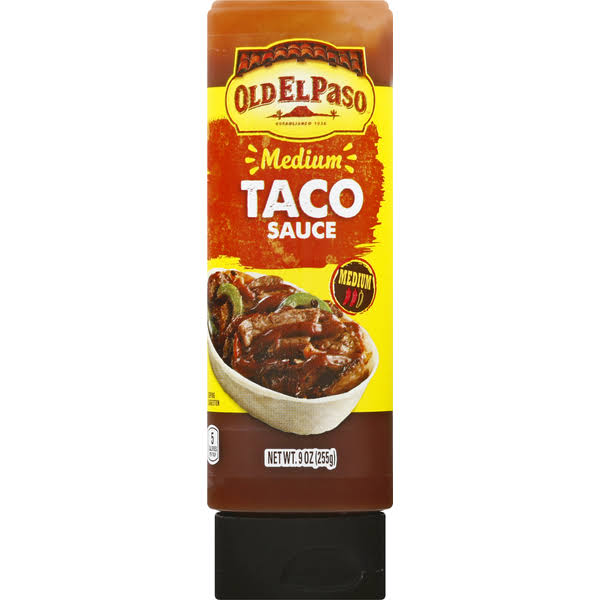 Old El Paso Taco Sauce, Medium - 9 oz