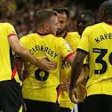 WATFORD 1-0 BURNLEY: Tom Cleverley's late first-half goal climbs the Hornets to top spot in the Championship as ...