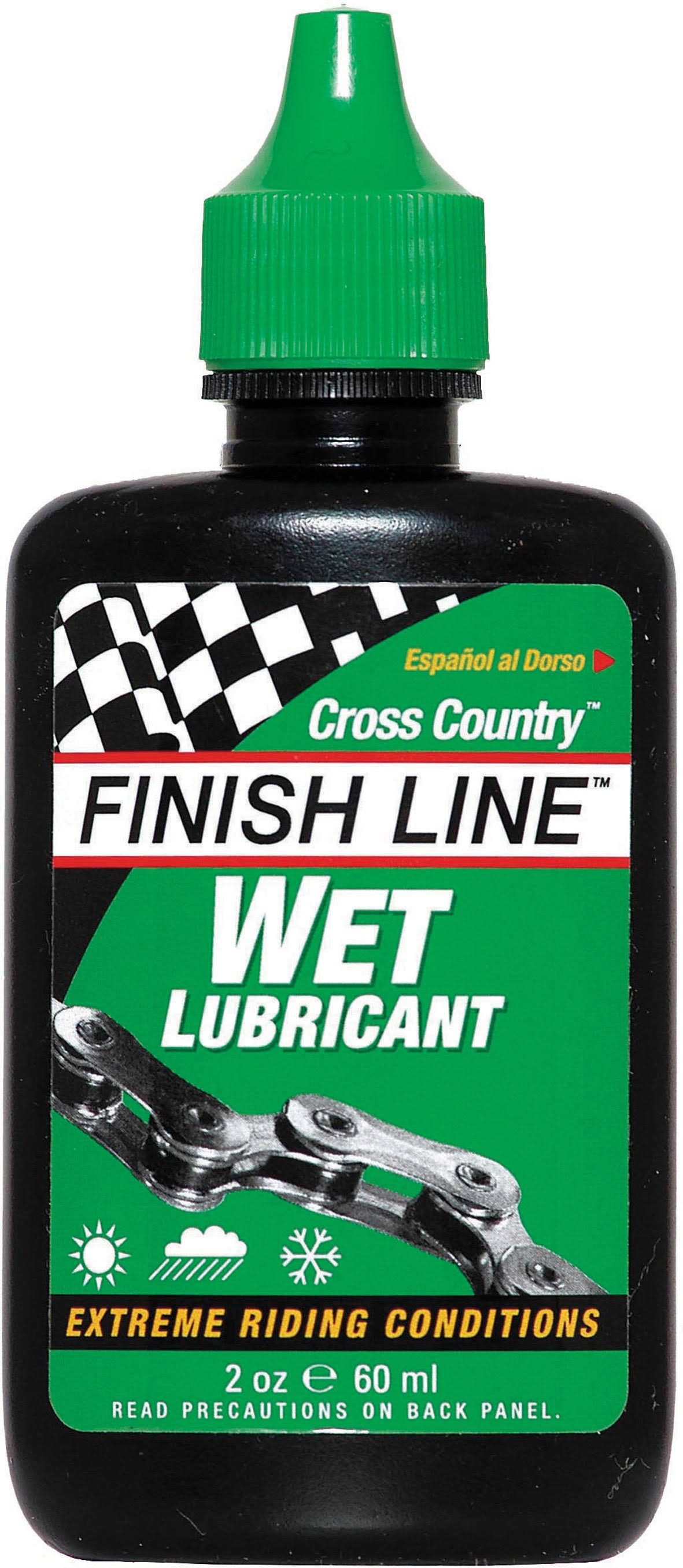 Finish Line Wet Bicycle Chain Lubricant