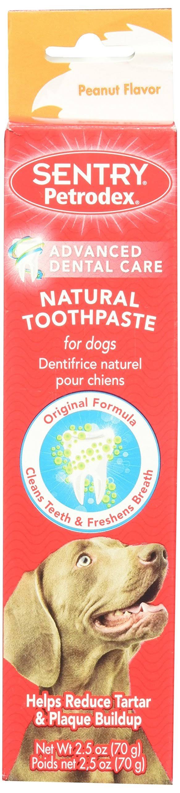 Petrodex Natural Toothpaste Dog - Peanut - 2.5 oz