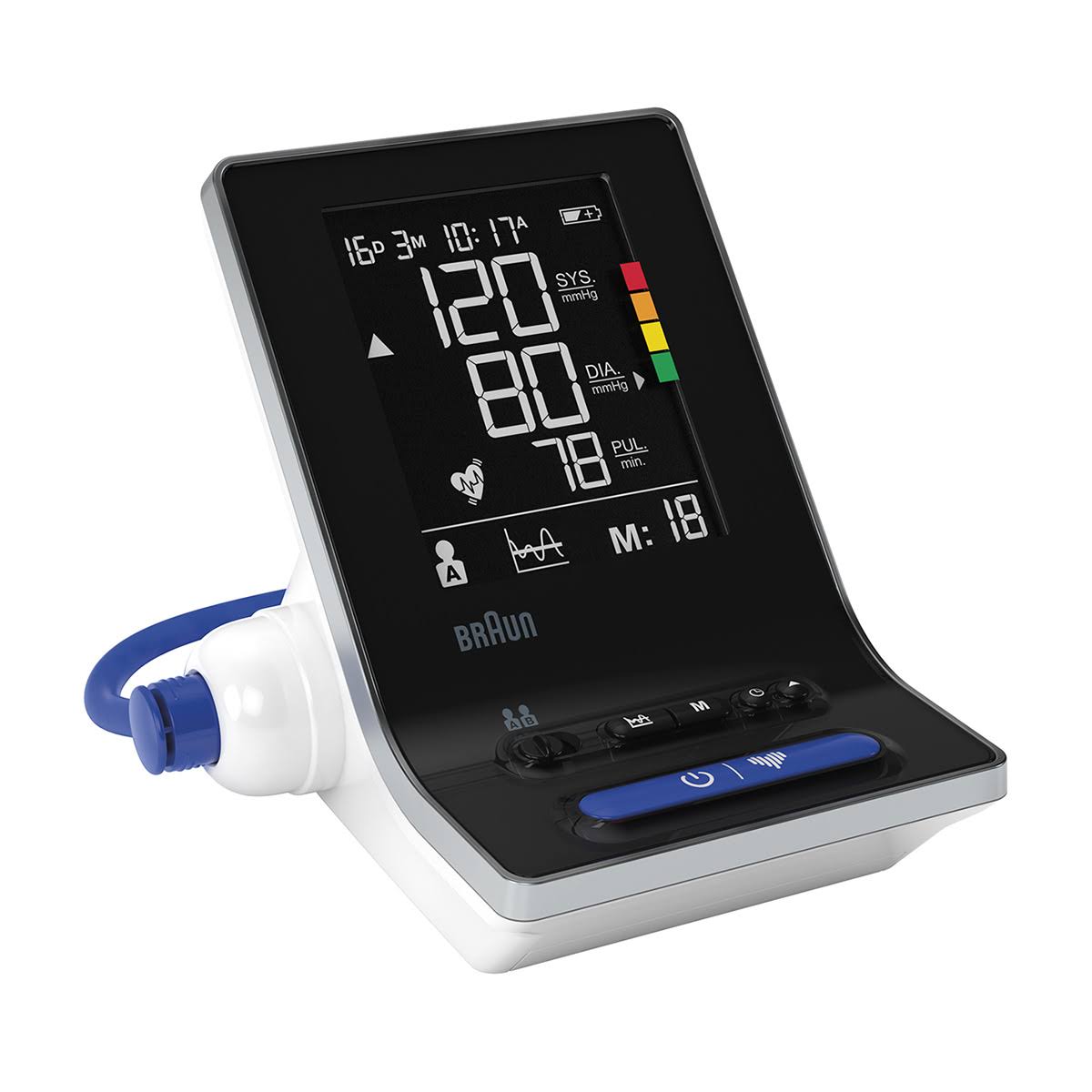 Braun ExactFit 3 Upper Arm Blood Pressure Monitor
