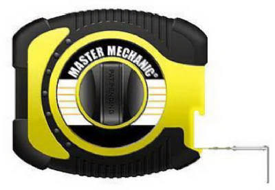 Hangzhou Great Star Industrial 761124 0.38 X 100 Ft. Master Mechanic, Tape Measure Hangzhou Great Star Industrial Multicolor