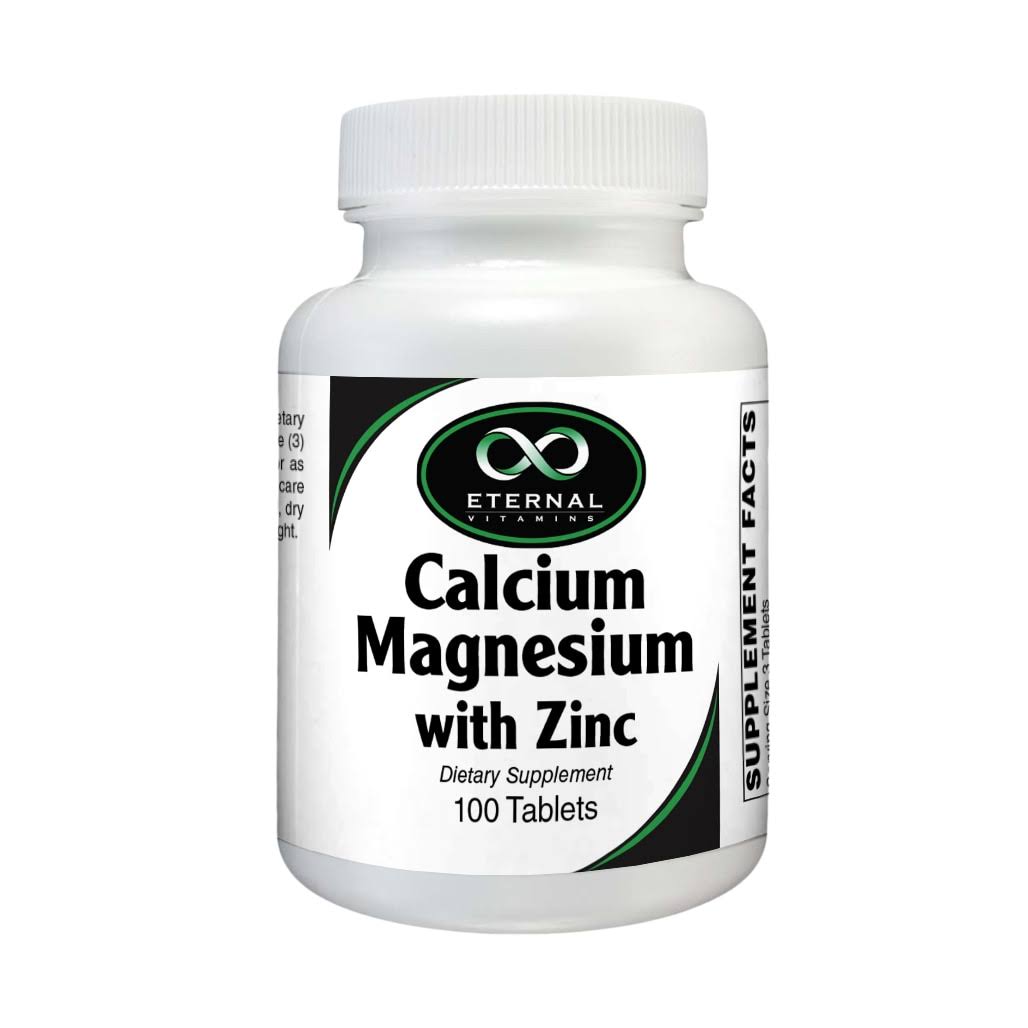 Healthy Aging Nutraceuticals Calcium Magnesium with Zinc - 100 Tabs
