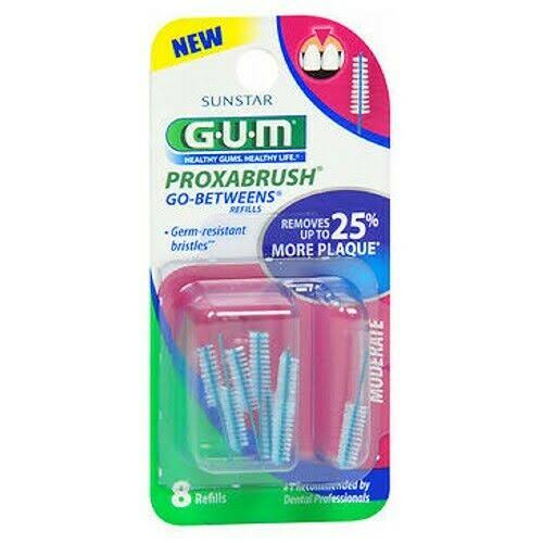 Butler Gum Proxabrush Refill - Moderate, 8 Count