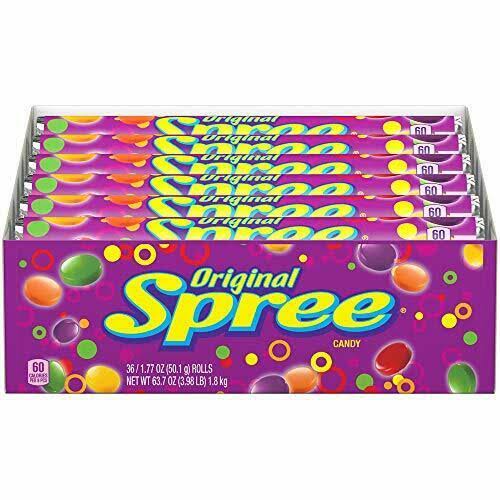 Wonka Spree Singles Candy Roll - 1.77oz, Pack of 36