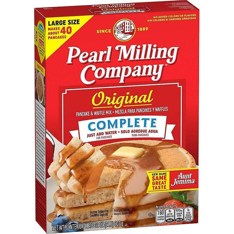 Pearl milling company original complete pancake & waffle mix, 32 oz