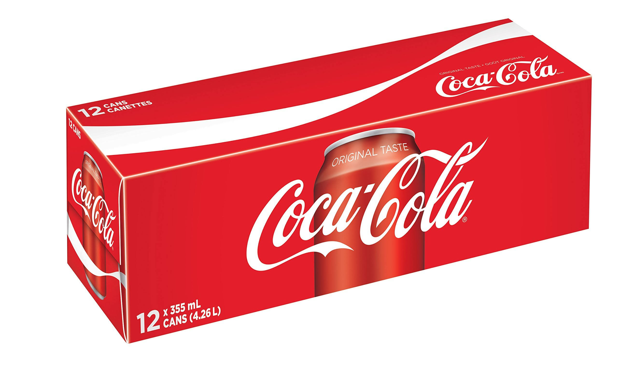 Coca-Cola Coke Classic 355 ml 12 Pack Soft Drinks Imported from Canada