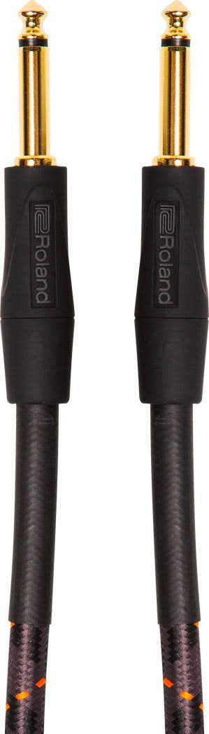 Roland RIC-G15 15ft / 4.5m Instrument Cable, Straight/Straight 1/4 Jack