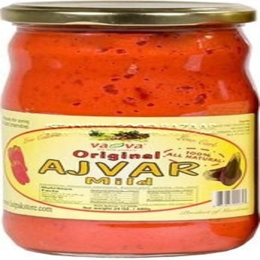 VaVa Mild Ajvar Roasted Pepper Spread - 680g