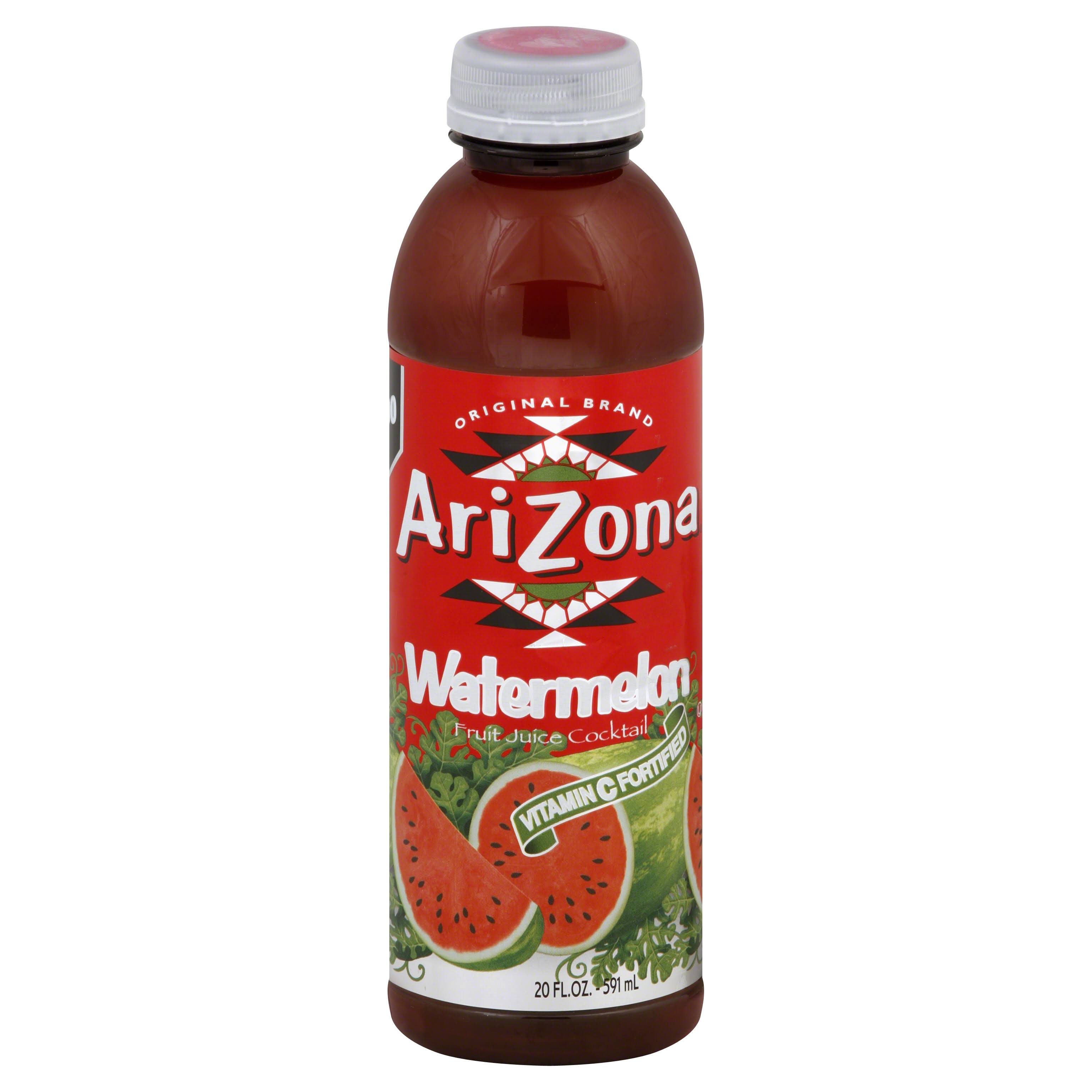 Arizona Fruit Juice Cocktail, Watermelon - 20 oz