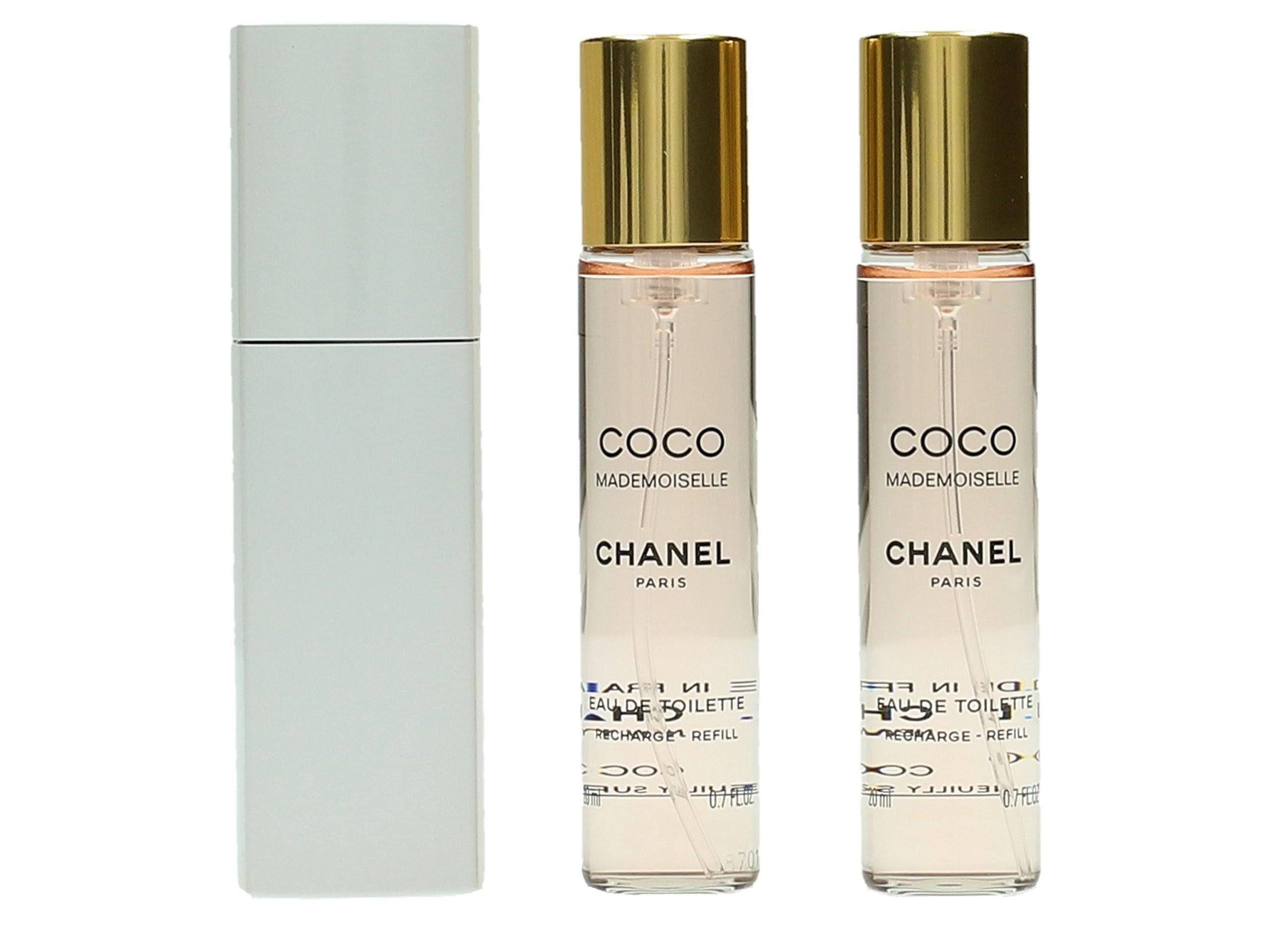 Chanel Coco Mademoiselle Twist & Spray Eau De Toilette - 3 x 20ml