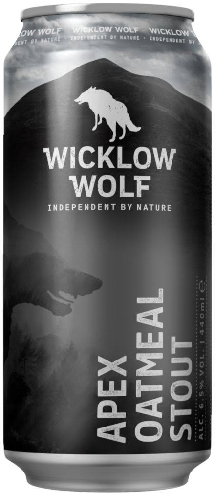 Wicklow Wolf Apex Oatmeal Stout Can 440ml