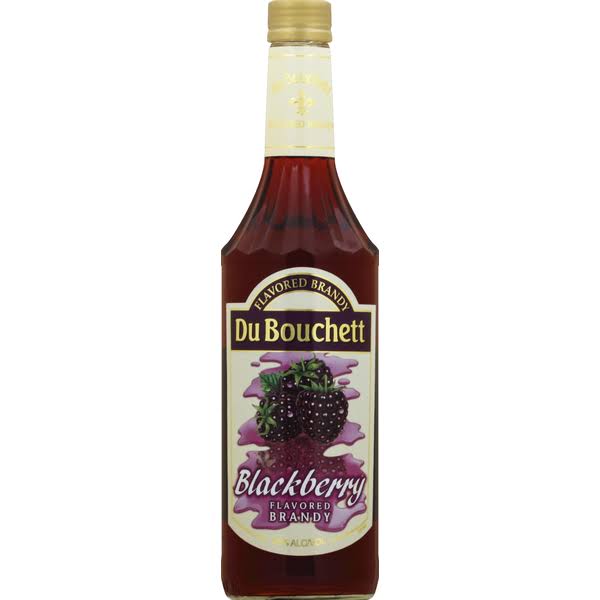 DU Bouchett Brandy, Flavored, Blackberry - 750 ml