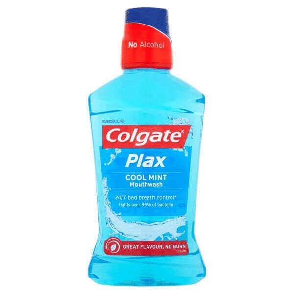 Colgate Plax Mouthwash - Cool Mint, 500ml