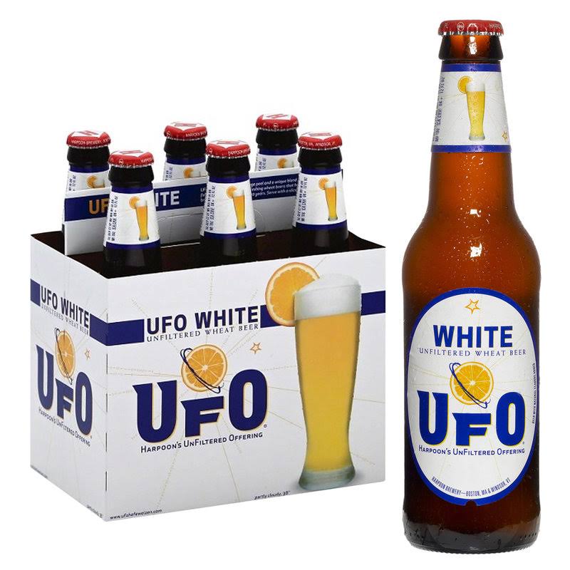 Ufo Beer, White Ale - 6 pack, 12 fl oz bottles