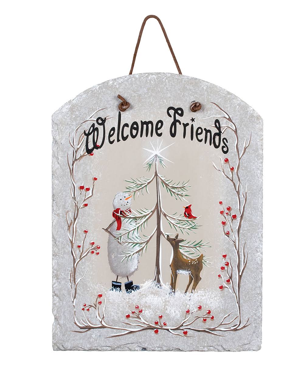 Timeless by Design 'Welcome Friends' Wall Sign One-Size