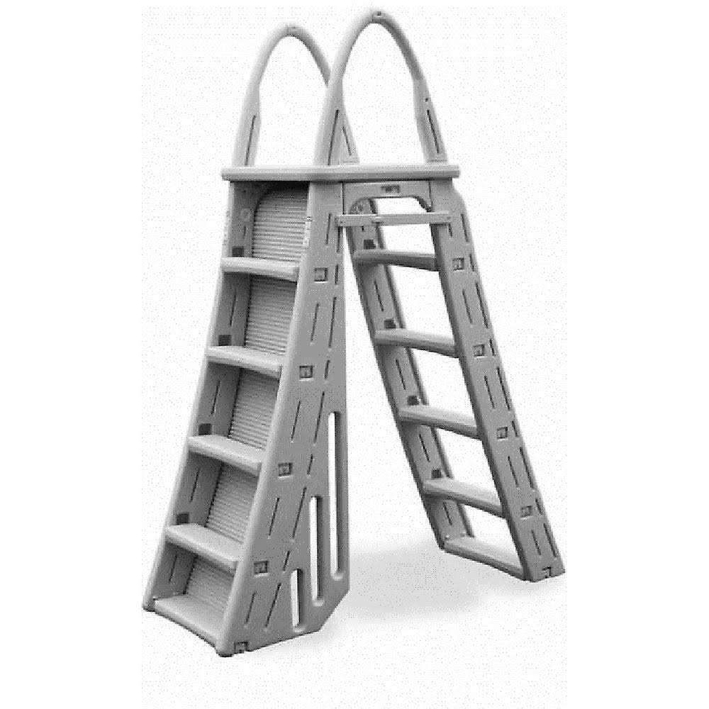 Confer Guard A-frame Above Ground Swimming Pool Ladder - For Pools 48" to 56"