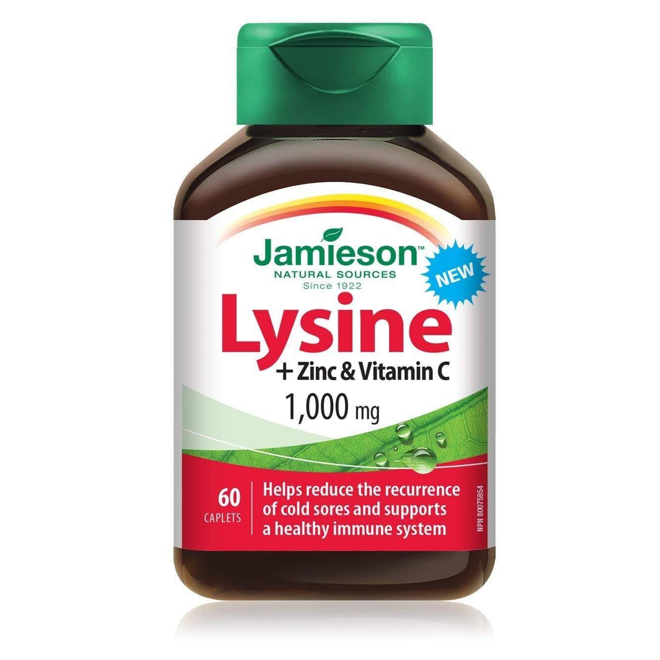 Jamieson Lysine + Zinc & Vitamin C