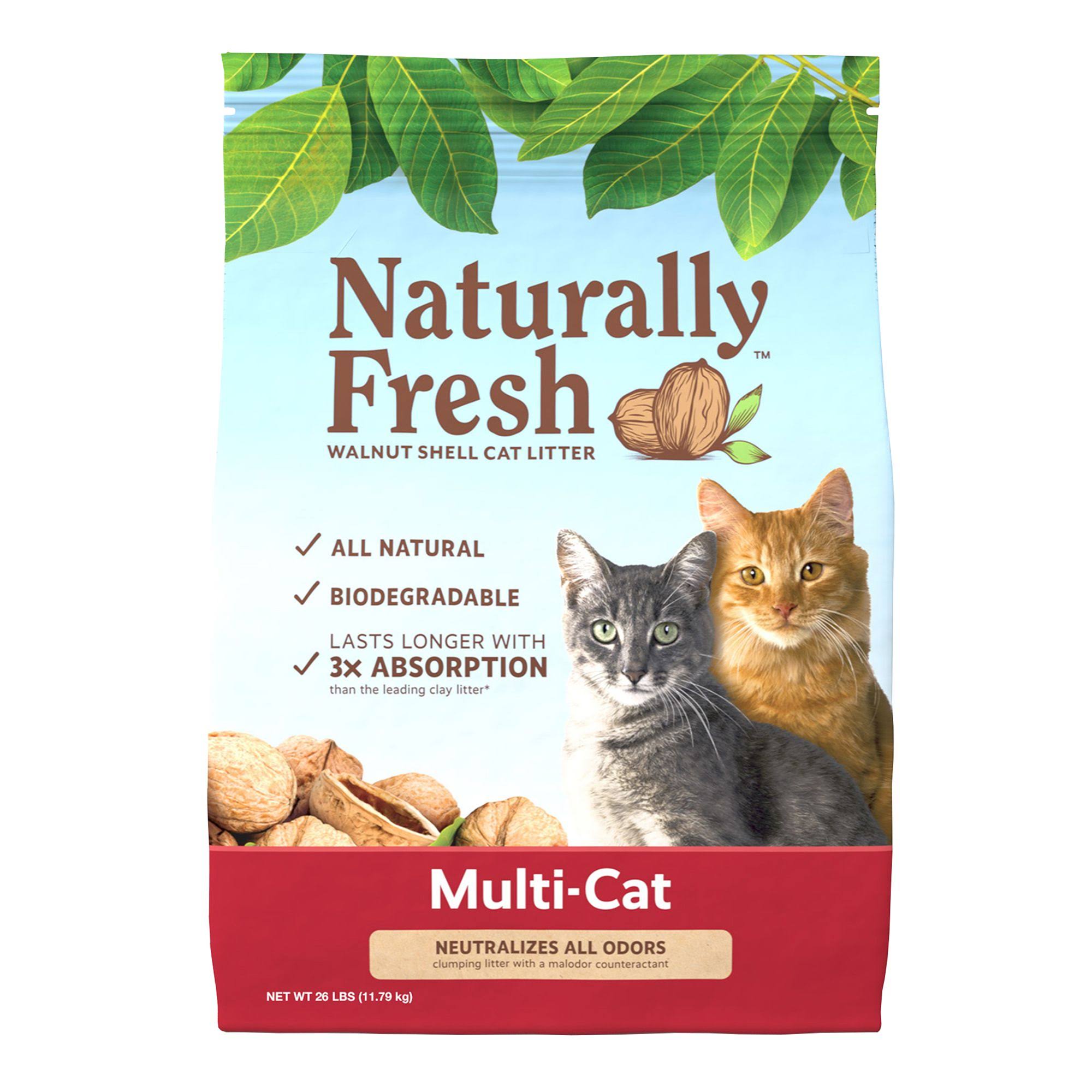 Naturally Fresh Multi Cat Clumping Litter - 26lb