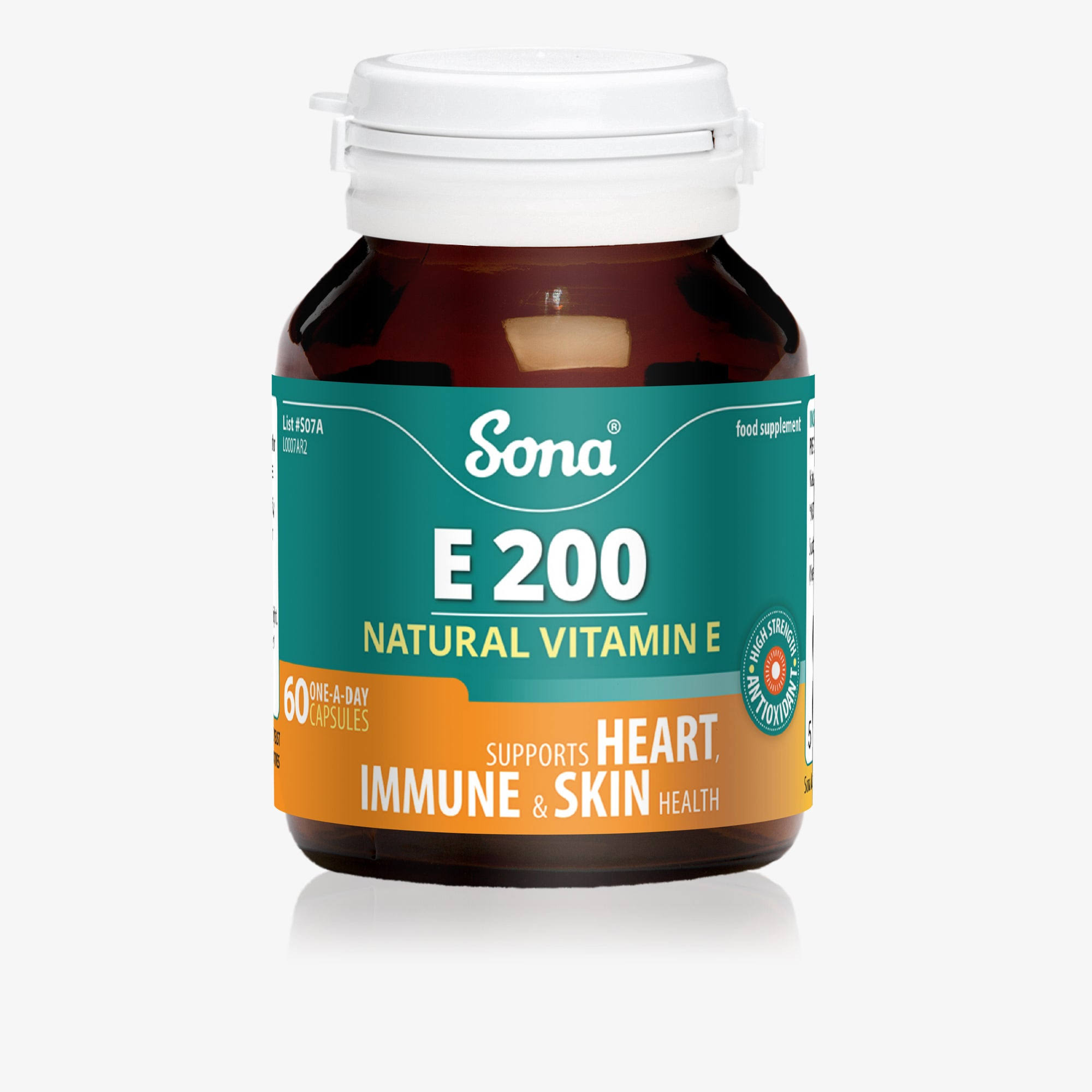 Sona E200 Natural Vitamin E 120 Caps