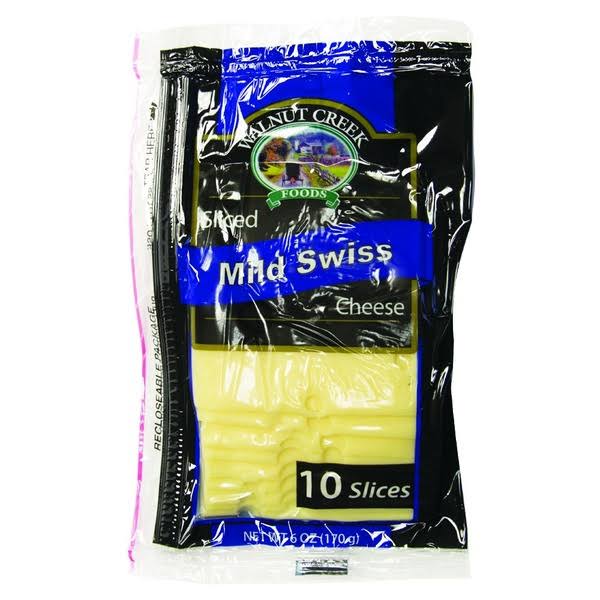 Walnut Creek Foods Mild Swiss Cheese - 6 oz