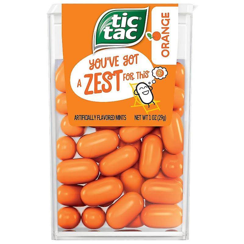 Tic Tac Artificially Flavored Mints - Orange
