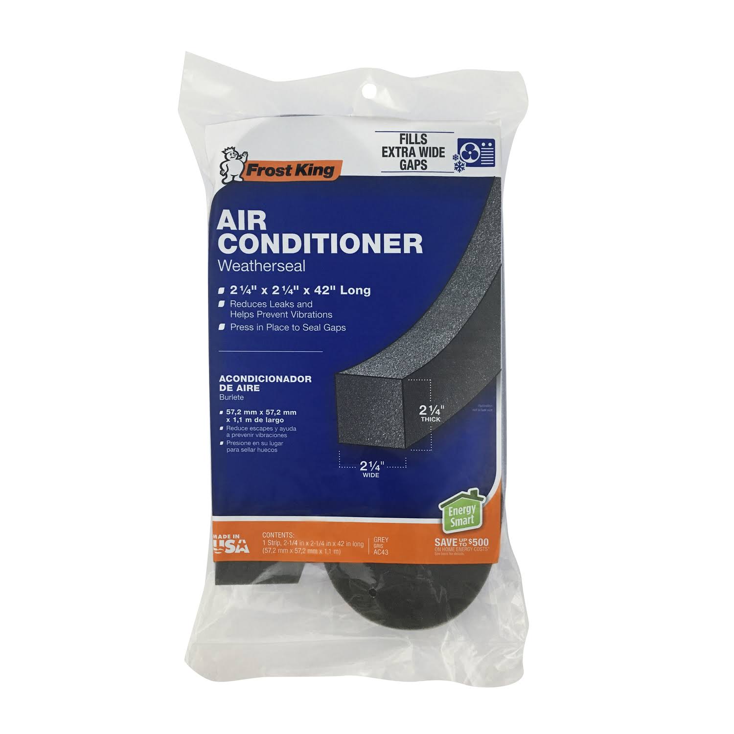 Frost King Foam Air Conditioner Weatherseal