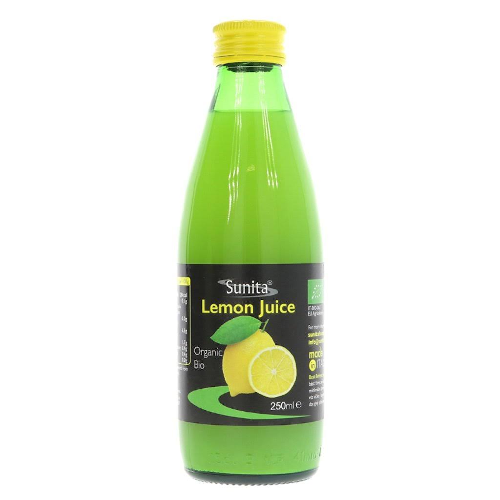 Sunita - Lemon Juice - Organic 250 ml